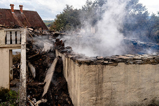 Professional Fire Damage Repair technician working in Croydon, PA